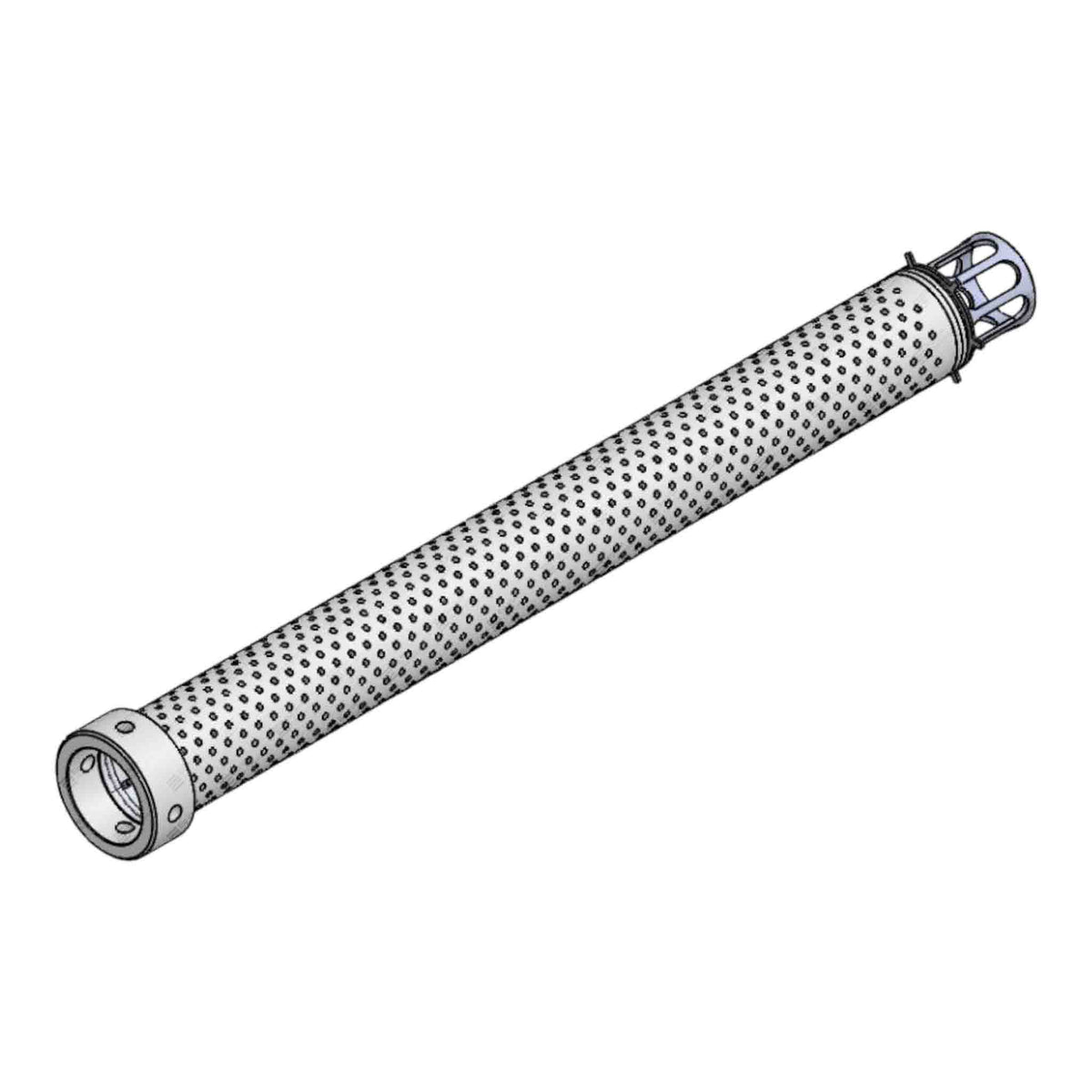 Debris Catcher Screen - 4In Od X 0.25In Wall X 38.25In Long W/ 1/4