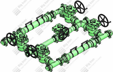 Dual Barrel Debris Catcher 4” 3” Fig 1502 W/2.375” X 33” Screen W/Gut Line 10000 Psi Nace Service