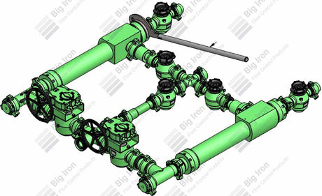 Horizontal Debris Catcher - 3In 2In Lt Fig 1502 W/4" Screen & 7" Od 5" Id X 46" Long Barrel 10,000Psi Sour Service