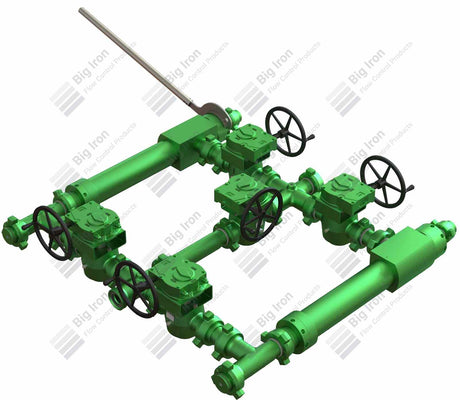 Horizontal Debris Catcher - 3" Fig 1502 W/ 4" Screen & 7" Odx 5"Id X 46" Long Barrel 10000Psi Sour Service